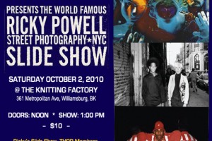 PAST SHOW – THOR Ricky Powell (4th Beastie Boy) Slideshow