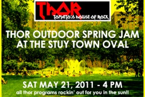 PAST SHOW: THOR OUTDOOR SPRING JAM AT STUY-TOWN OVAL