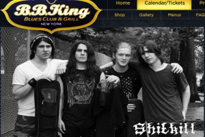 PAST SHOW: SHITKILL TO OPEN FOR DIAMONDHEAD AT BB KINGS